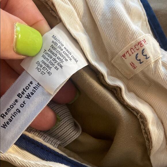 J Crew Men's Khaki 9” Shorts - Picture 5 of 6